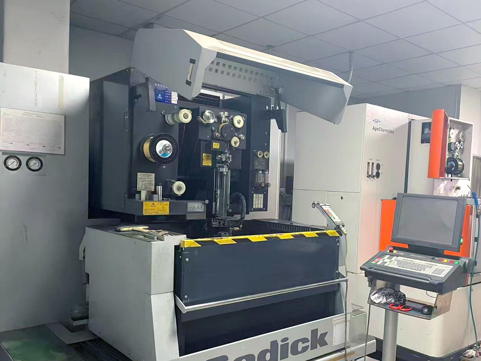 Sodick Charmilles wire EDM cutting for precision injection mold tooling and inserts